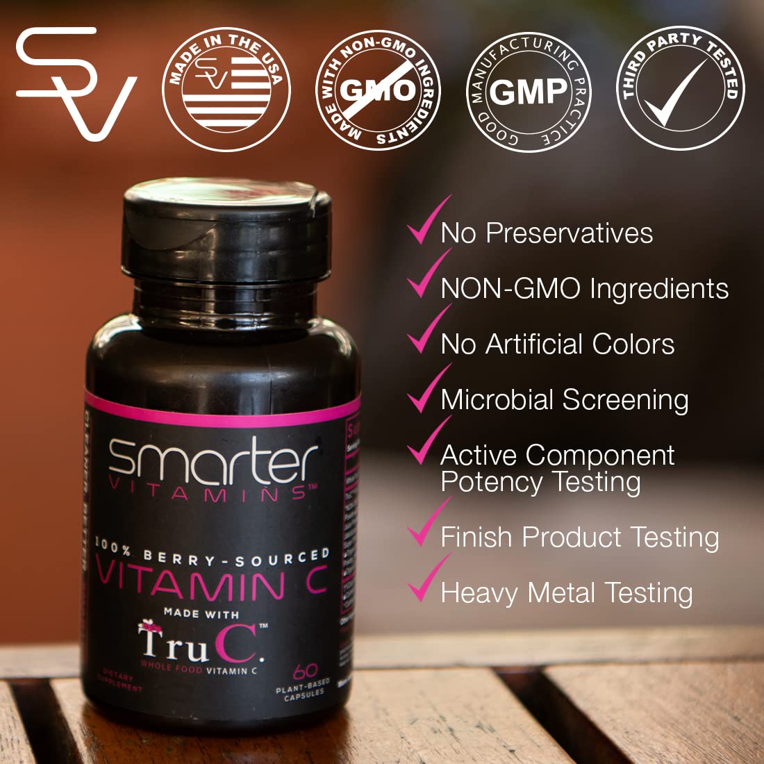 SmarterVitamins cápsula vegana en mano, fácil de tragar y digestión suave