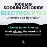 SmarterVitamins etiqueta con información de sodio, potasio y magnesio