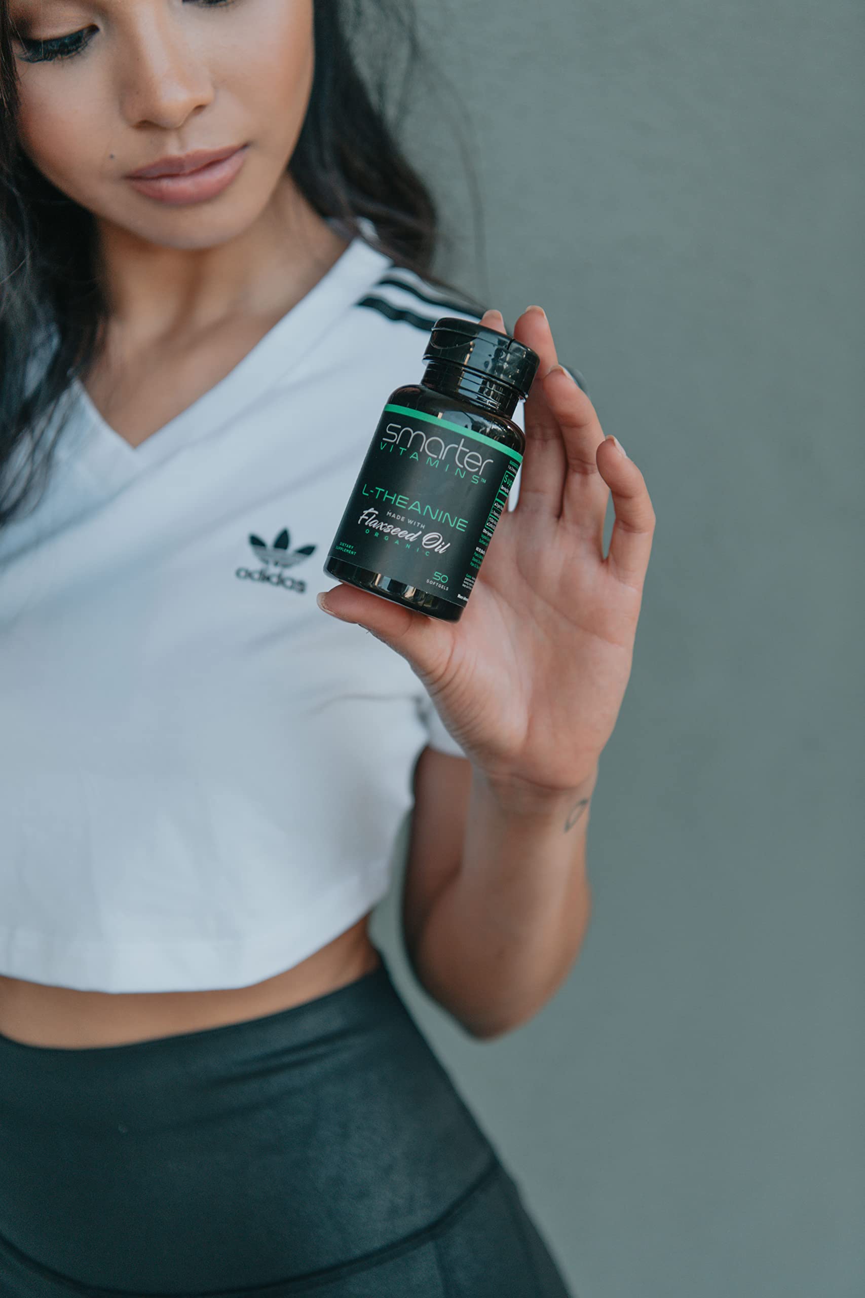SmarterVitamins etiqueta con lista de ingredientes limpios y sin rellenos