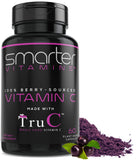 SmarterVitamins frasco frontal mostrando 60 cápsulas, conveniente para rutina diaria