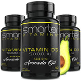 SmarterVitamins frente del frasco mostrando etiqueta clara y beneficios