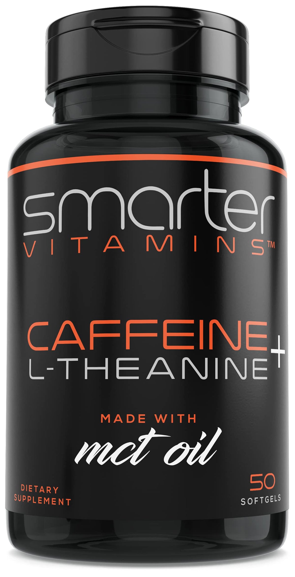 SmarterVitamins empaque frontal mostrando beneficio de energía sostenida
