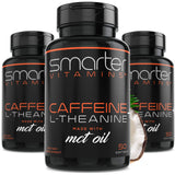 SmarterVitamins pack frontal tres botellas muestra suministro prolongado