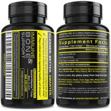 SmarterVitamins softgel en primer plano que muestra textura y fácil de tragar