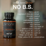 SmarterVitamins softgel junto a portátil representando enfoque en trabajo