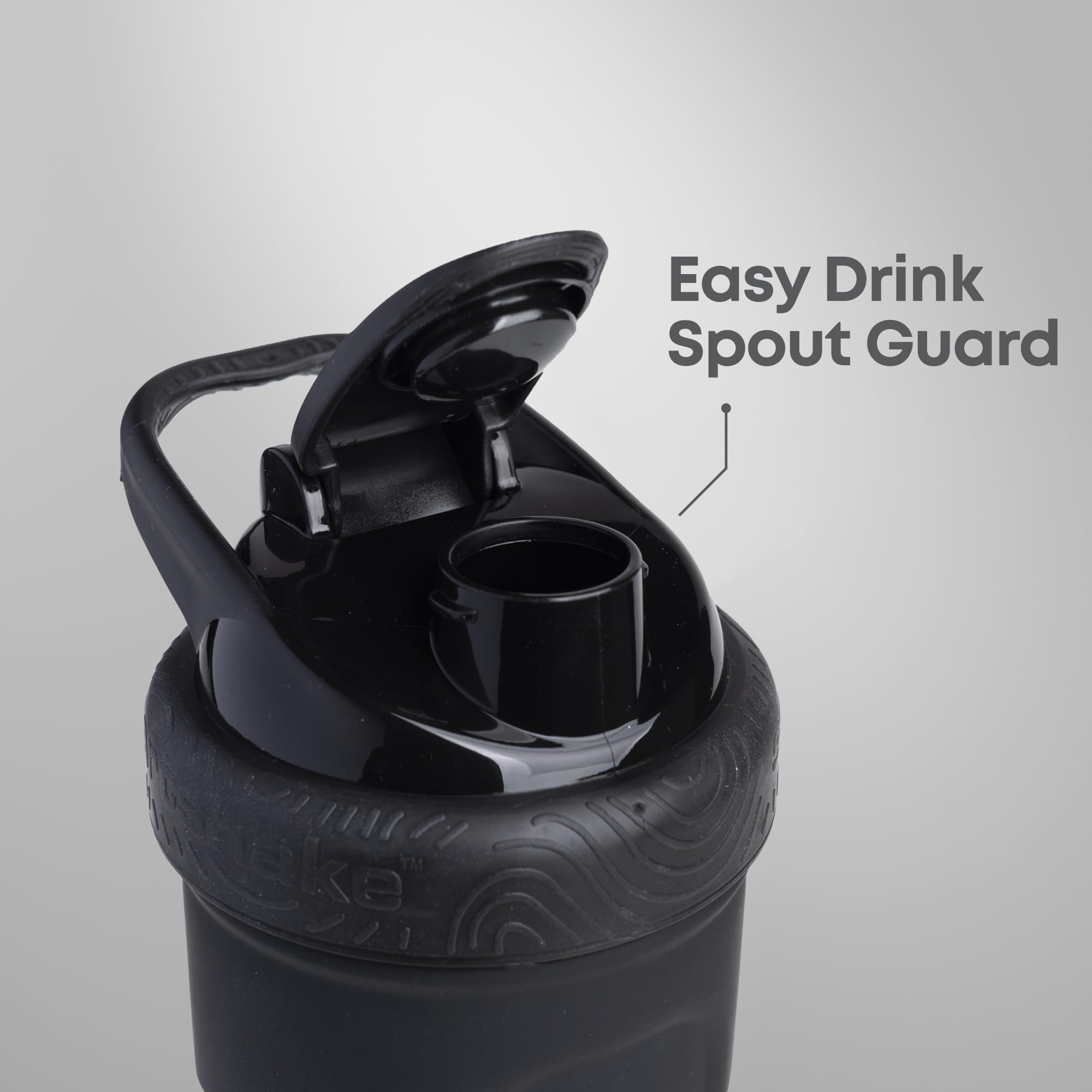 Smartshake asa blanda usada en mano para transporte cómodo al gimnasio
