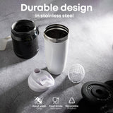 Smartshake Batman rejilla mezcladora interna para mezclar proteínas sin grumos