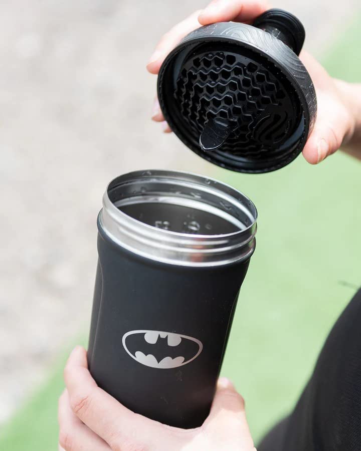 Smartshake logo Batman grabado, diseño oficial y atractivo