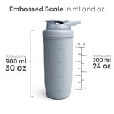 Smartshake Dobby textura de acero inoxidable, durabilidad