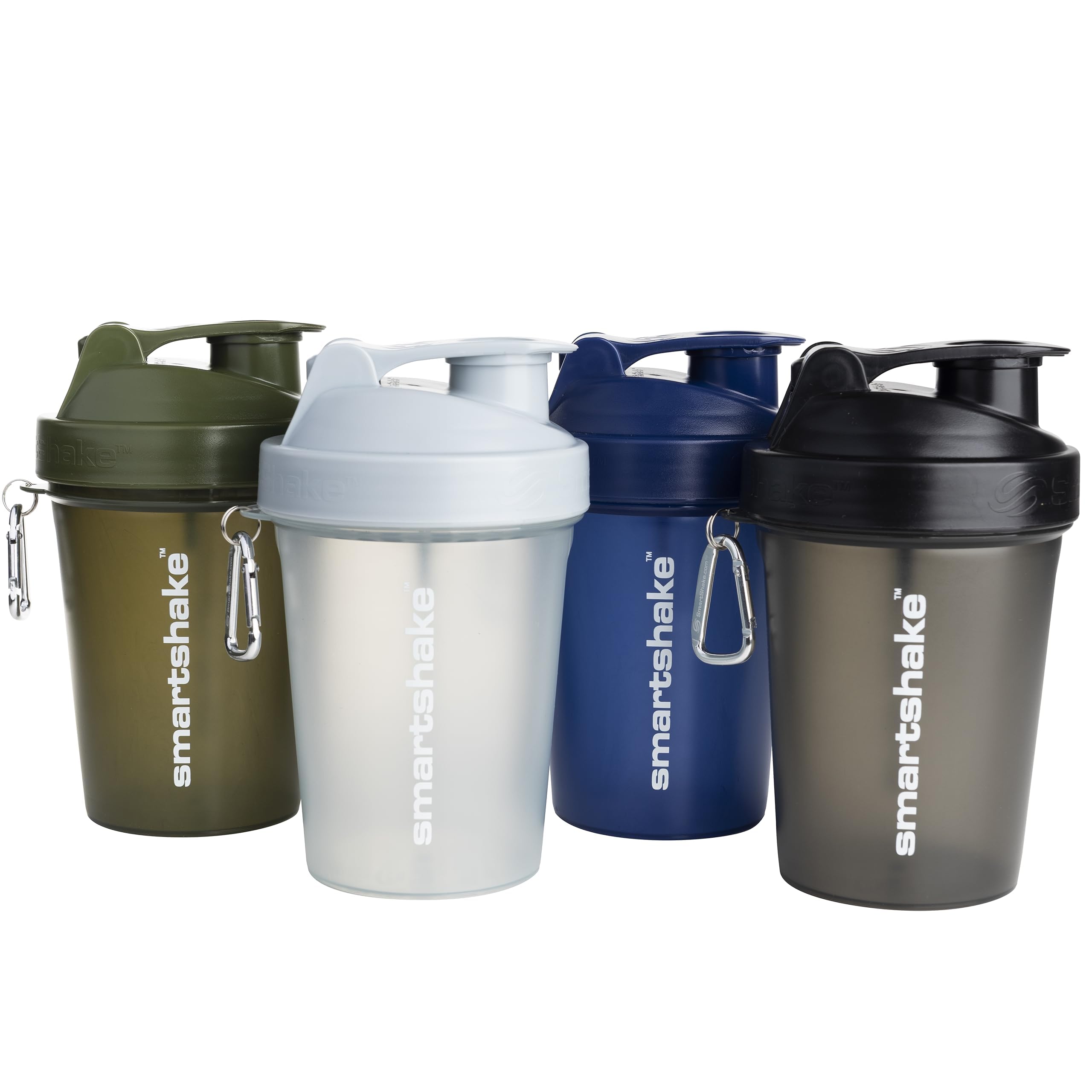 Smartshake Lite vista frontal Mist Grey mostrando diseño ligero y transporte fácil