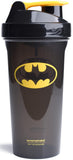 Smartshake frontal con logo Batman mostrando diseño oficial y portabilidad
