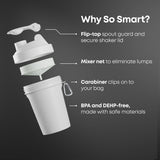 Smartshake detalle de la tapa hermética que evita derrames