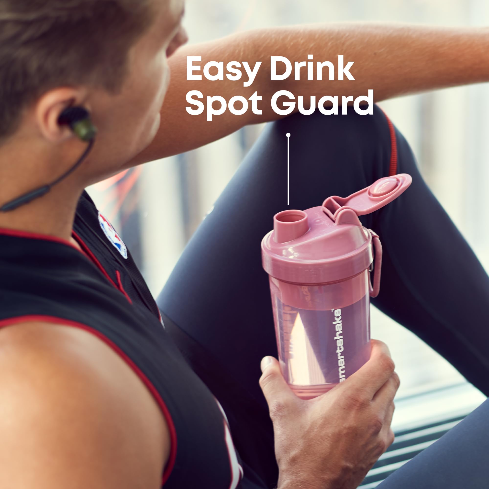 Smartshake apertura amplia para fácil limpieza y compatibilidad con lavavajillas