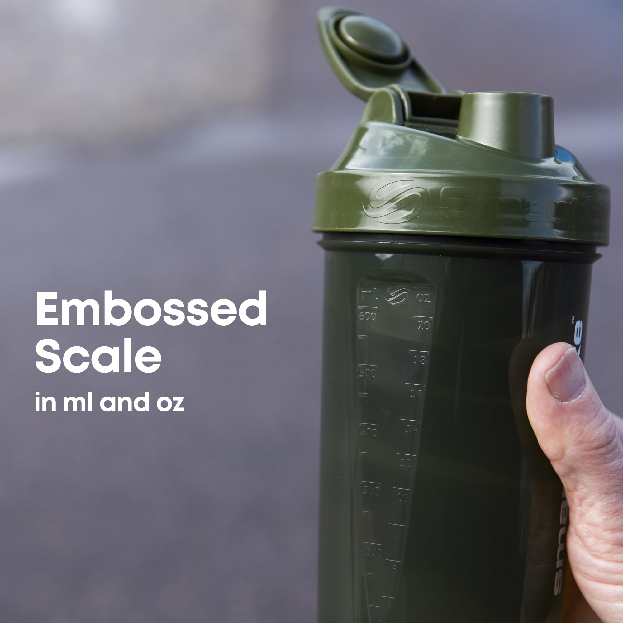 Smartshake primer plano de la rejilla mezcladora que evita grumos y ofrece textura suave