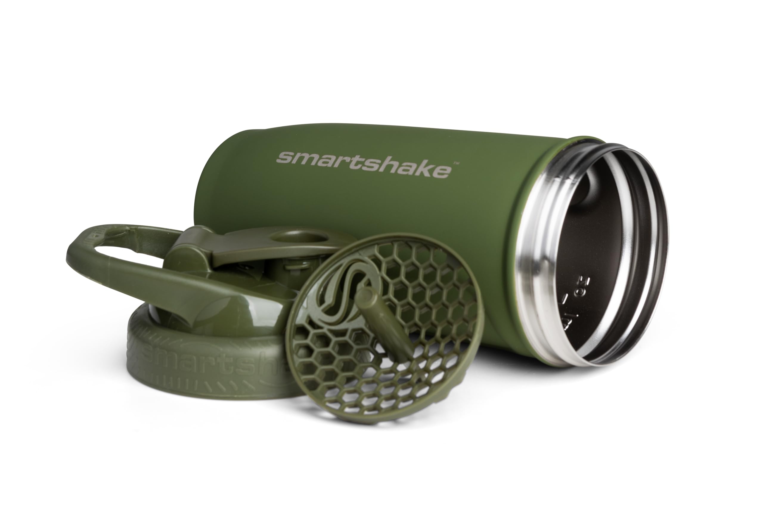 Smartshake primer plano textura mate para mejor agarre y resistencia