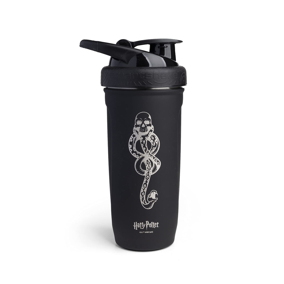 Smartshake Reforce frontal con logo Dark Mark mostrando diseño temático y resistencia