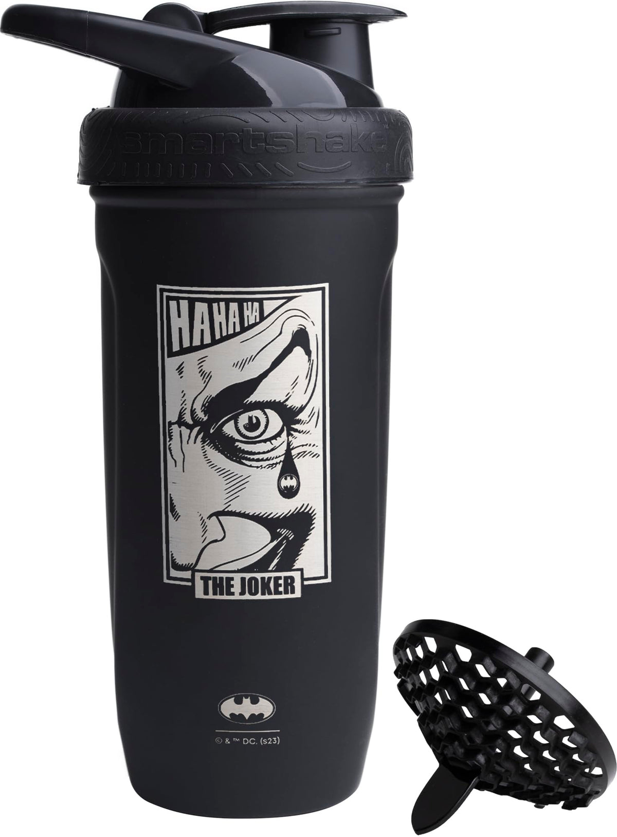 Smartshake Reforce vista frontal con logo The Joker y diseño resistente