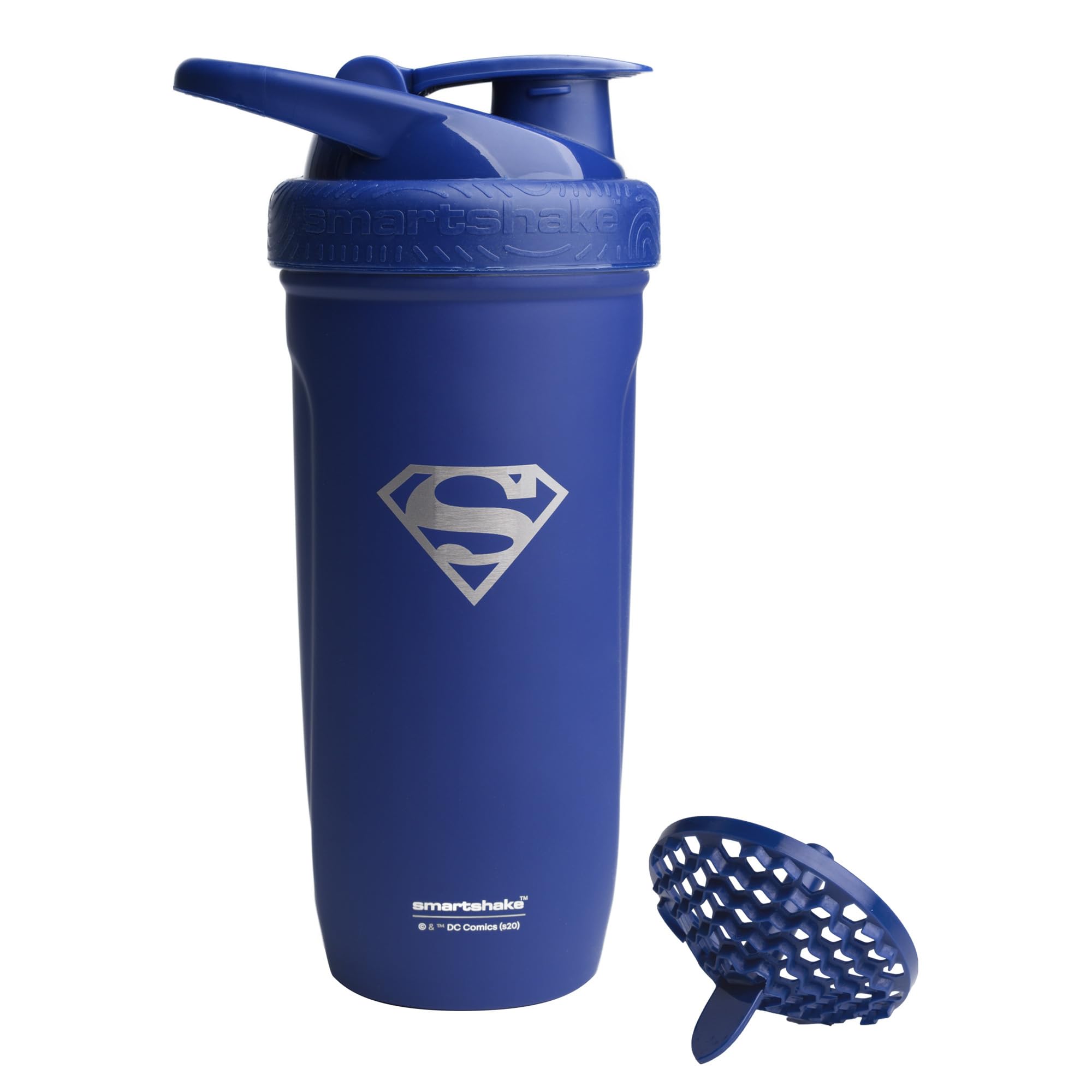 Smartshake Reforce frontal con logo Superman, diseño resistente y atractivo
