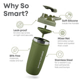 Smartshake rejilla mezcladora encajada para batidos sin grumos