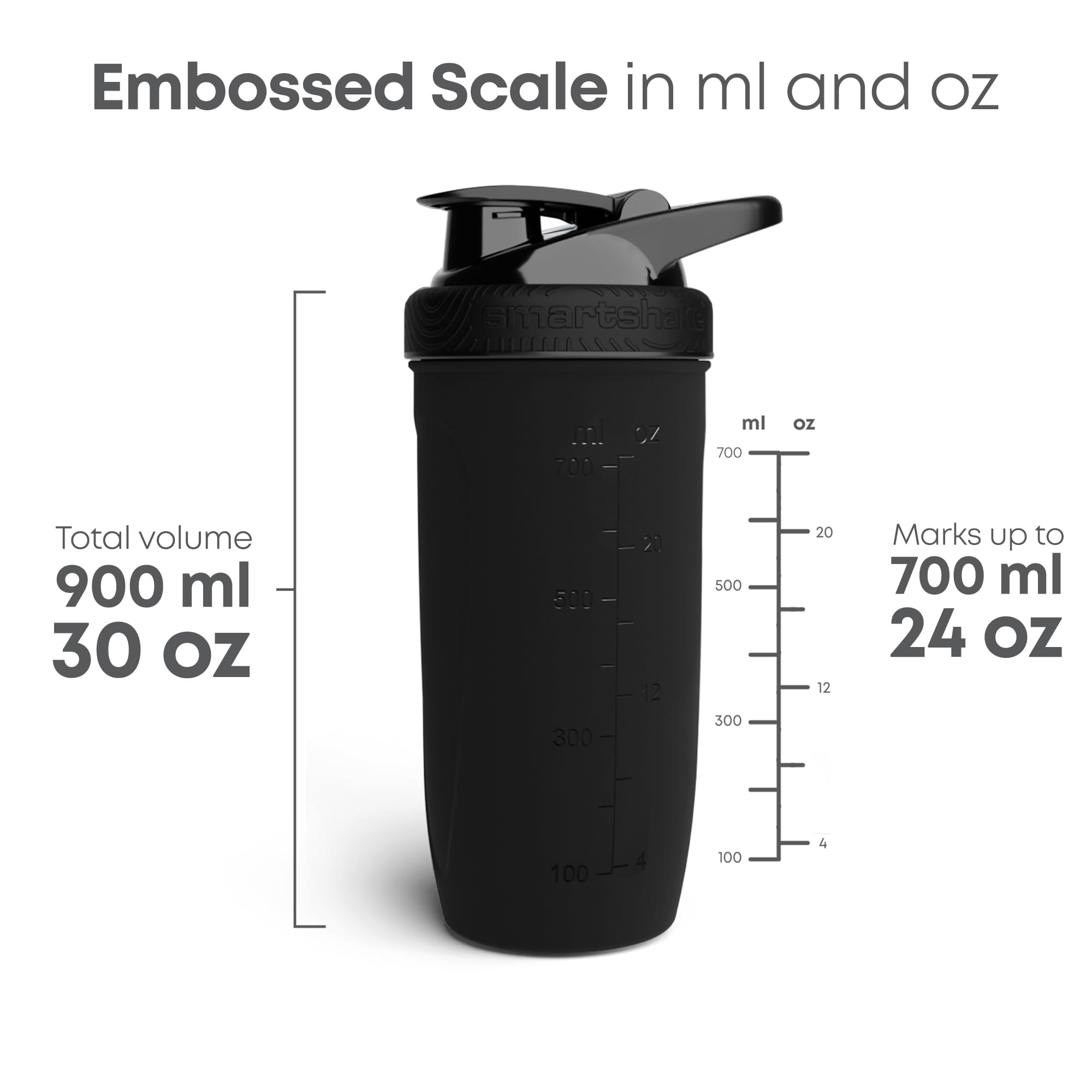 Smartshake Reforce textura del acabado mate para agarre antideslizante y elegante