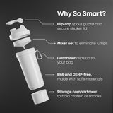 Smartshake detalle de la rejilla mezcladora, mezcla sin grumos