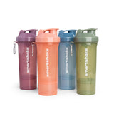 Smartshake vista frontal del pack de cuatro, práctico para llevar