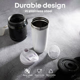 Smartshake tapa cerrada con anilla suave que asegura transporte sin fugas