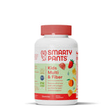 SmartyPants frasco frontal mostrando 90 gomas y beneficio de complemento nutricional