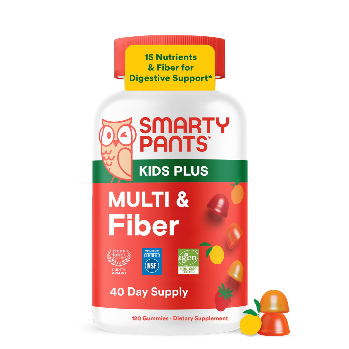 SmartyPants frente del producto mostrando el envase y beneficios visibles