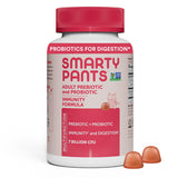 SmartyPants frente del envase mostrando la marca y beneficio digestivo