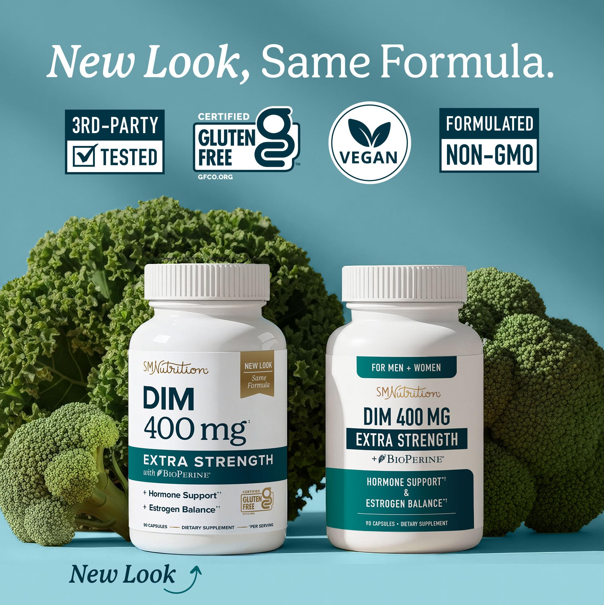 SMNutrition etiqueta lateral con información nutricional y libre de alérgenos, claridad informativa
