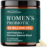 SMNutrition frente del empaque mostrando 50 billion cfu y beneficios