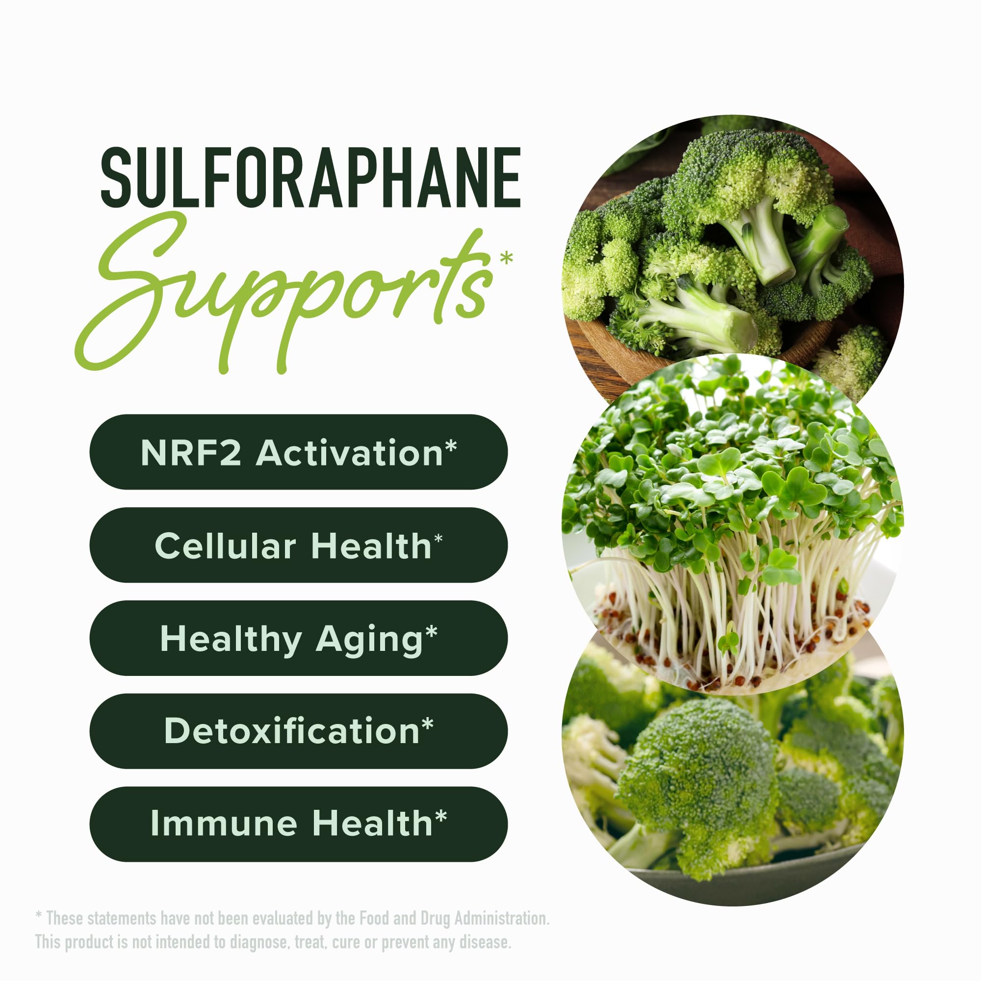 SMNutrition macro de microperlas que protege sulforafano y mejora absorción