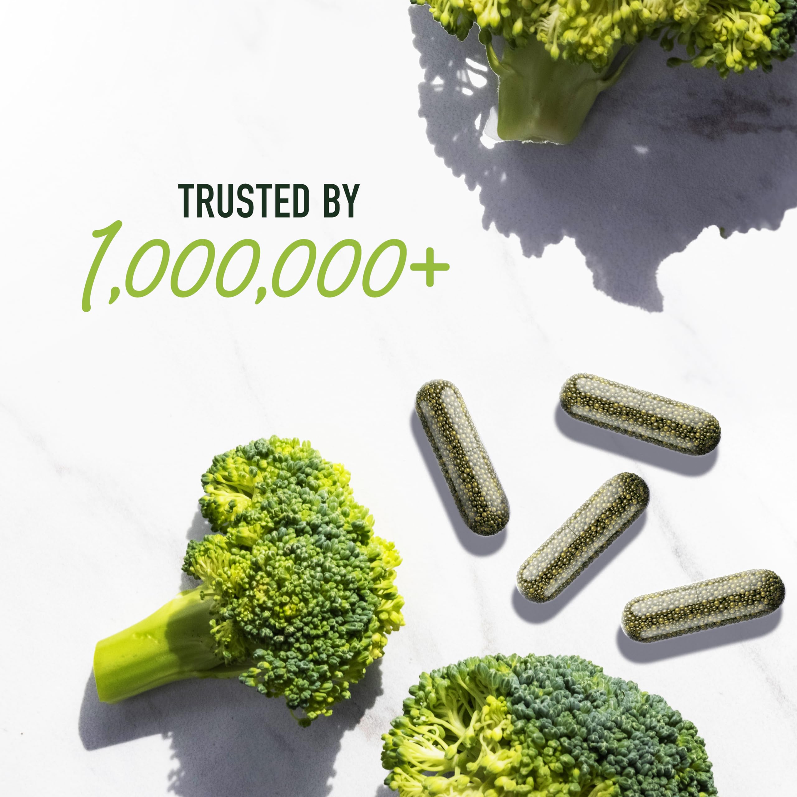 SMNutrition semillas de brócoli usadas en extracto, origen del sulforafano