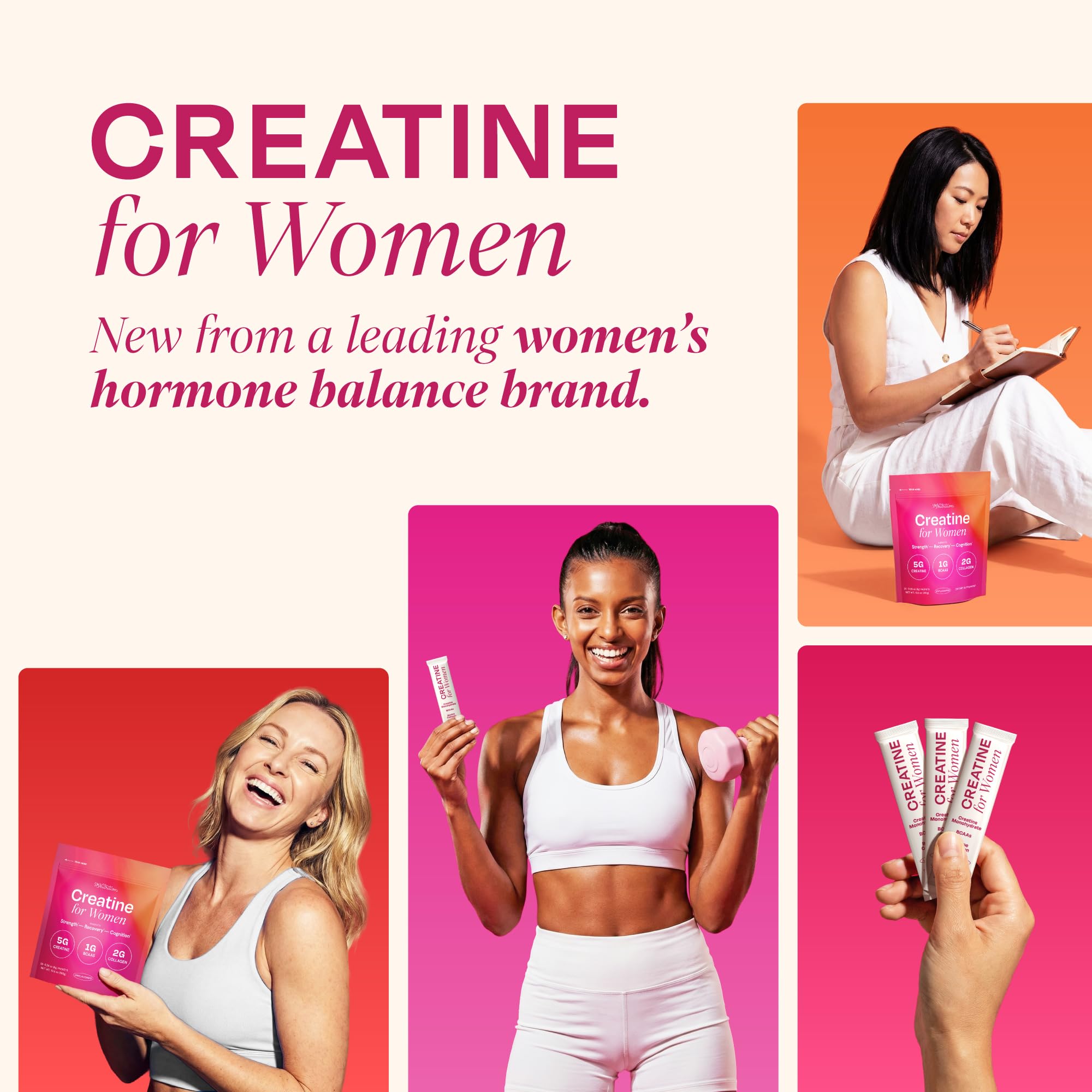 SMNutrition mujer en gimnasio usando stick pack para recuperar energía