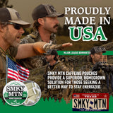 SMOKEY MOUNTAIN caja de cinco latas, 75 sobres totales por paquete