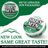 SMOKEY MOUNTAIN primer plano del sobre para ver textura y sellado