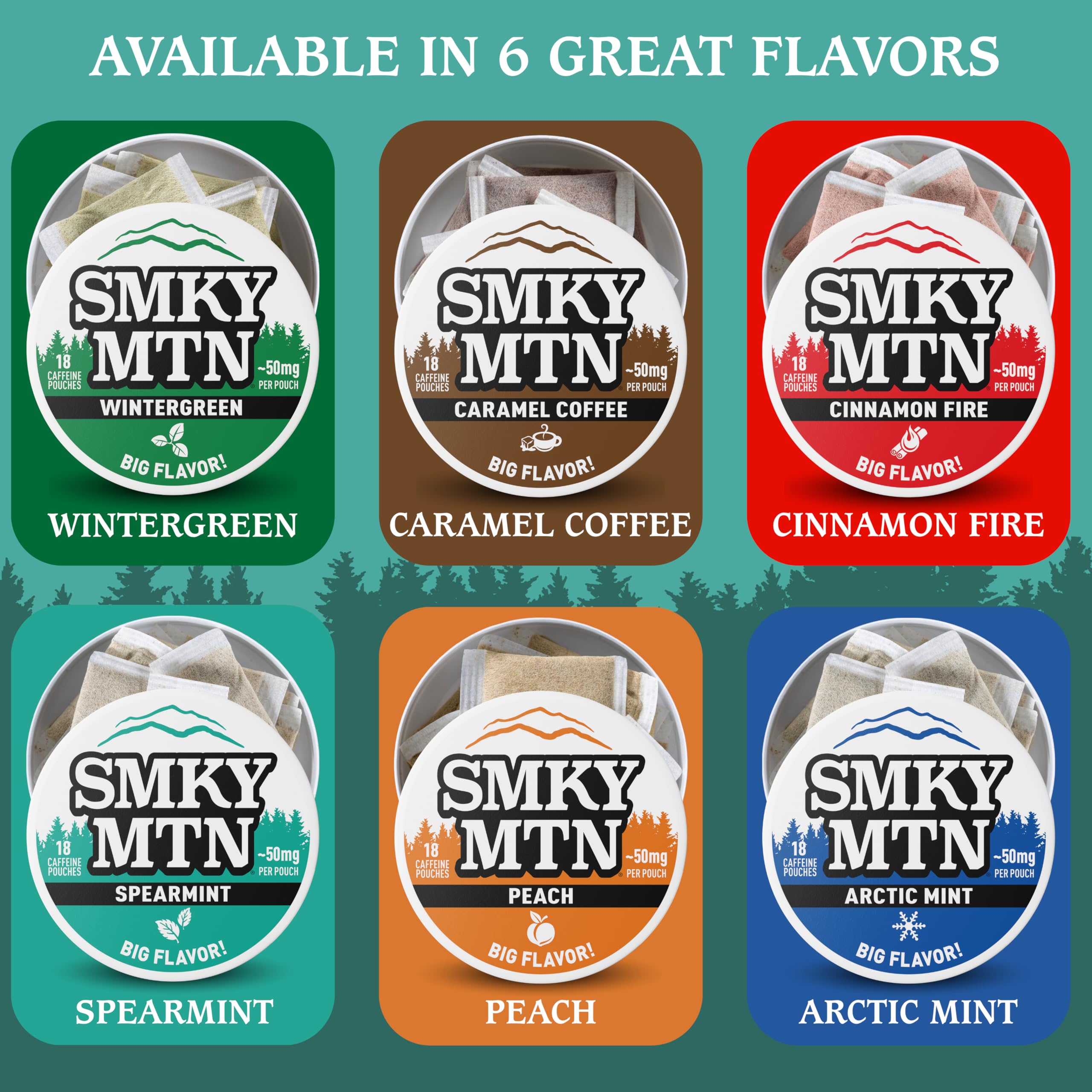 SMOKEY MOUNTAIN pouch en escritorio sugiere enfoque en trabajo o estudio