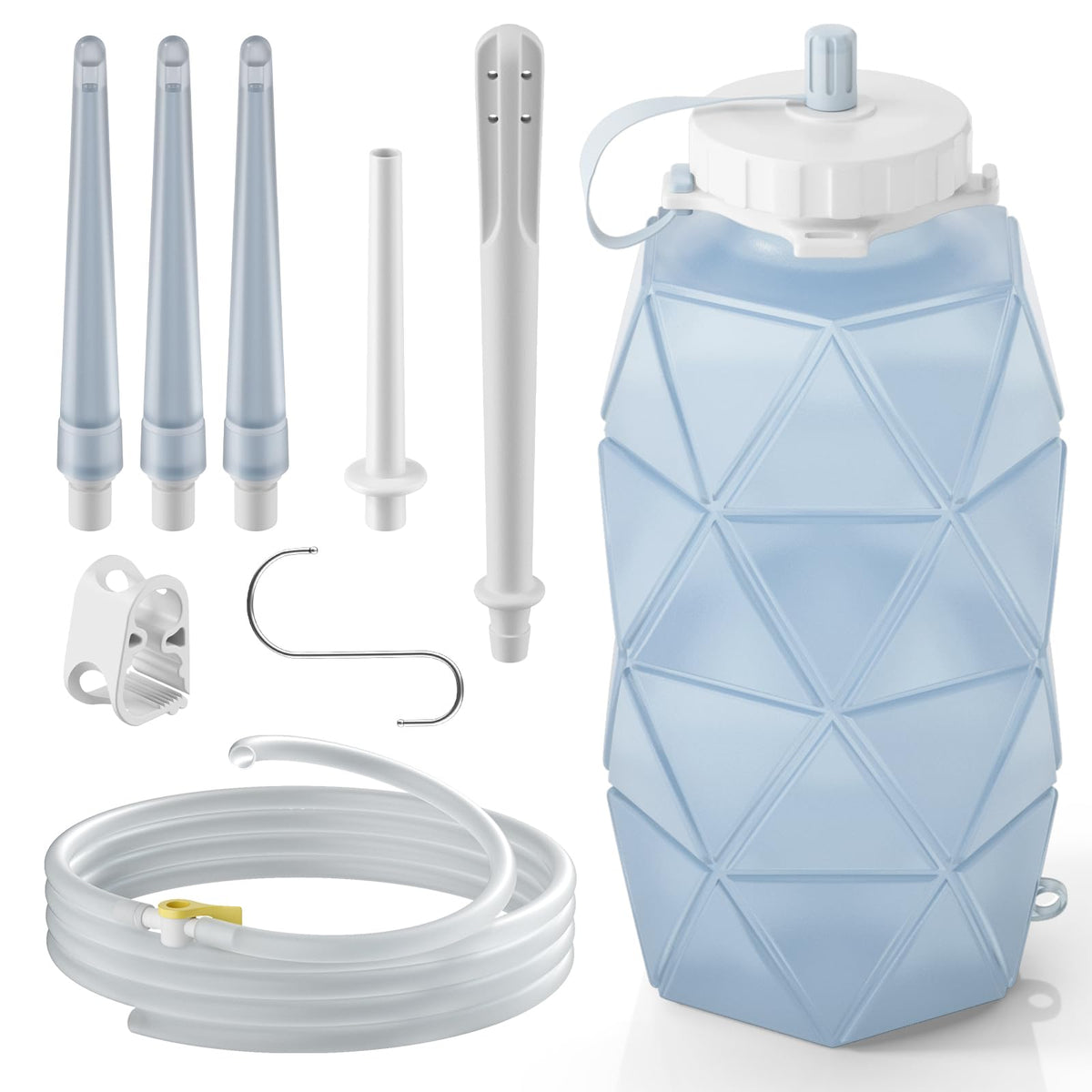 Smokitcen bolsa frontal de silicona, diseño plegable y fácil almacenaje