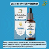 SMSHEALTHPRODUCTS.com frasco en mano para comparar tamaño y duración del suministro