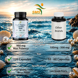 SMSHEALTHPRODUCTS.com etiqueta del producto con información de pureza