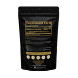 SMSHEALTHPRODUCTS comparación de tamaño del pouch de 100 g para visualización de cantidad