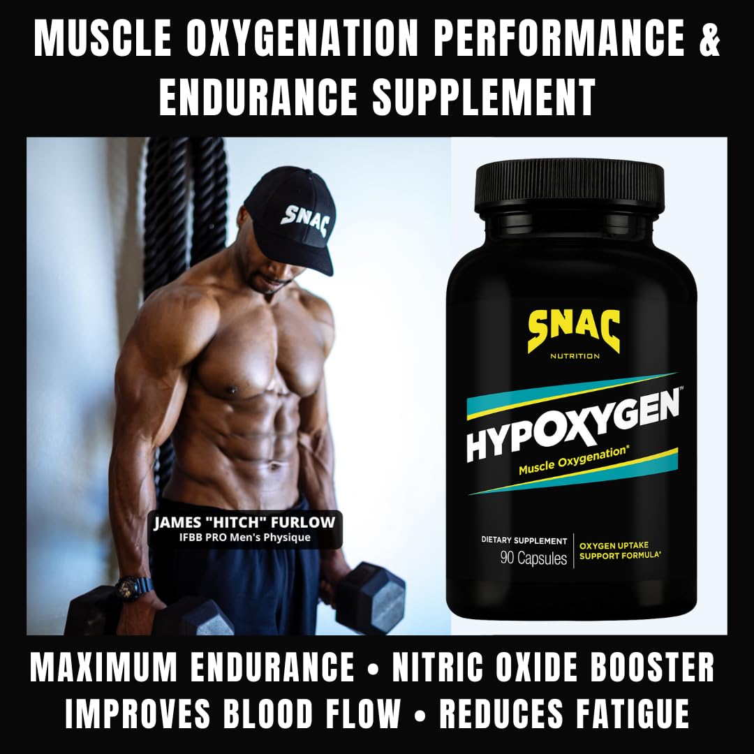 SNAC HypOxygen etiqueta con lista de ingredientes para transparencia y confianza