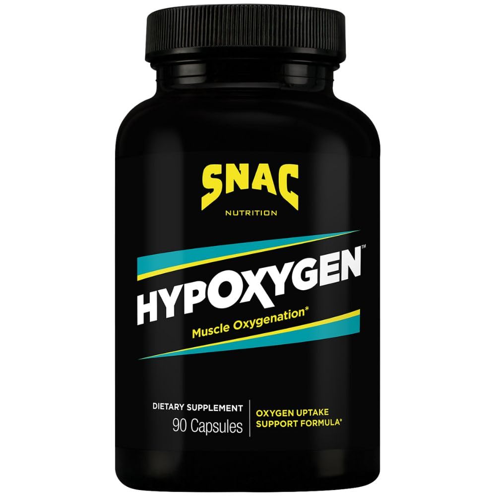 SNAC HypOxygen frontal del empaque mostrando presentación clara y profesional