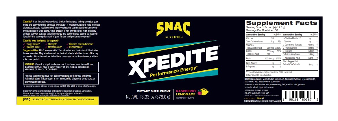SNAC XPEDITE polvo textura en primer plano que facilita mezcla rápida y suave