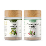 Snap Supplements frontal del bundle muestra envases y beneficio de conveniencia