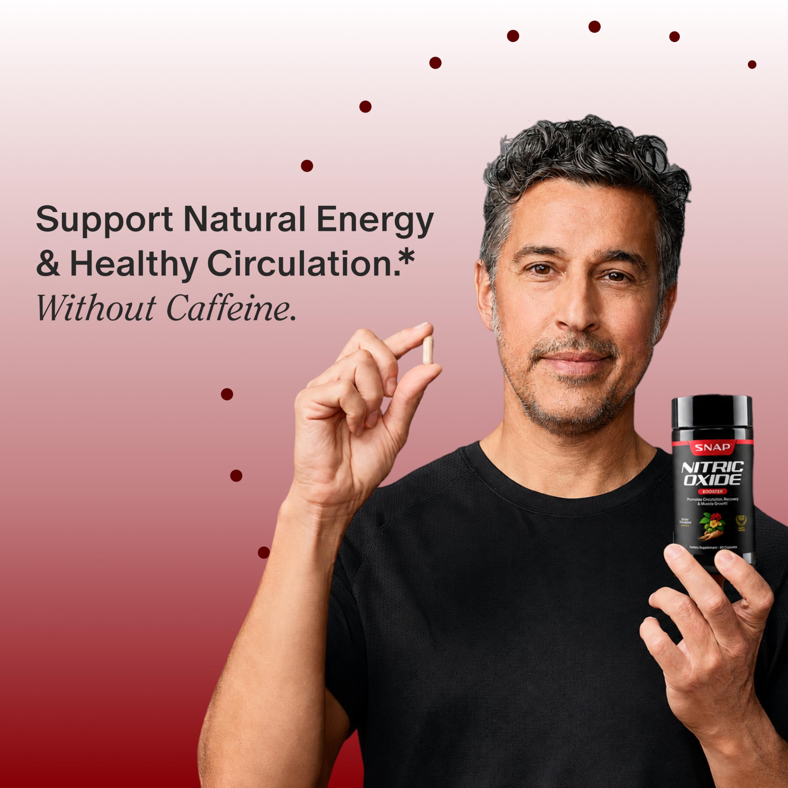 Snap Supplements cápsulas veganas con textura uniforme y calidad
