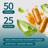 Snap Supplements cápsula junto a moneda para comparación de tamaño y dosis