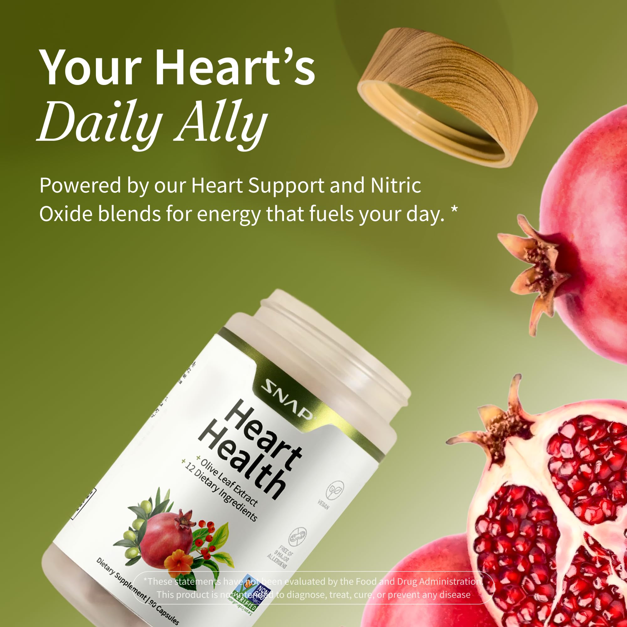 Snap Supplements detalle de etiqueta mostrando ingredientes clave