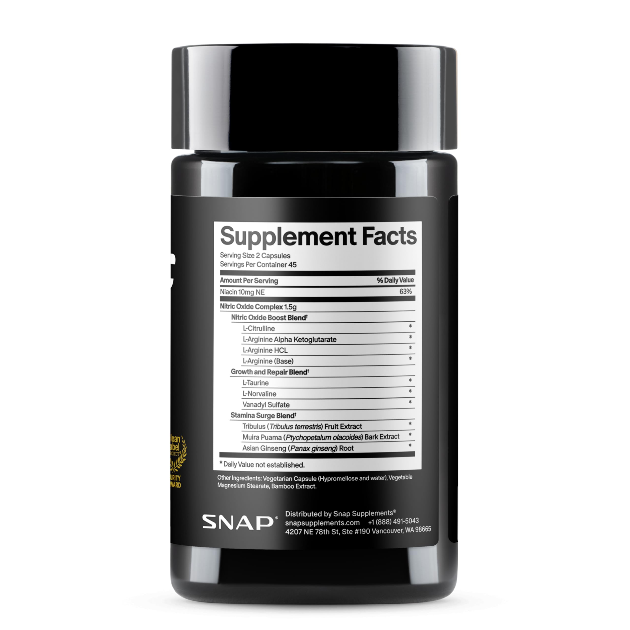 Snap Supplements estilo de vida activo con botella y zapatillas